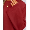 image:imageZESICA Womens Fall Winter Sweaters 2026 Lace Trim Pullover TopsRust