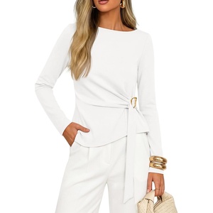 image:imageZESICA Womens Fall Long Sleeve Business Casual Tops Work BlouseWhite