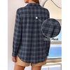image:imageZESICA Women Long Sleeve Striped Business Casual Button Shirts Work TopsNavy