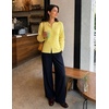image:imageZESICA Womens Lightweight Fitted Cardigan Sweaters 2026 Fall OutfitsLightyellow