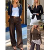 image:imageZESICA Womens Lightweight Fitted Cardigan Sweaters 2026 Fall OutfitsNavy