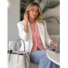 image:imageZESICA Womens Lightweight Fitted Cardigan Sweaters 2026 Fall OutfitsPink
