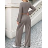 image:imageZESICA Womens Two Piece Outfits 2026 Fall Matching Lounge Sets with PocketMocha