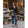 image:imageZESICA Womens Wool Blend Lightweight Cardigan Sweaters 2026 Fall OutfitsBlack