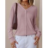 image:imageZESICA Womens Wool Blend Lightweight Cardigan Sweaters 2026 Fall OutfitsGreypink