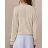 image:imageZESICA Womens Wool Blend Lightweight Cardigan Sweaters 2026 Fall OutfitsOats