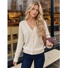 image:imageZESICA Womens Wool Blend Lightweight Cardigan Sweaters 2026 Fall OutfitsOats