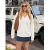 image:imageZESICA Womens Wool Blend Lightweight Cardigan Sweaters 2026 Fall OutfitsWhite
