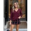 image:imageZESICA Womens Wool Blend Lightweight Cardigan Sweaters 2026 Fall OutfitsWine