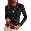 Black Polka Dot