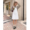 image:imageZESICA Womens Striped Oversized Fall Long Sleeve TShirts Y2K Going Out TopApricot