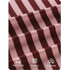 image:imageZESICA Womens Striped Oversized Fall Long Sleeve TShirts Y2K Going Out TopStripe Pink