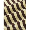 image:imageZESICA Womens Striped Oversized Fall Long Sleeve TShirts Y2K Going Out TopYellow Brown